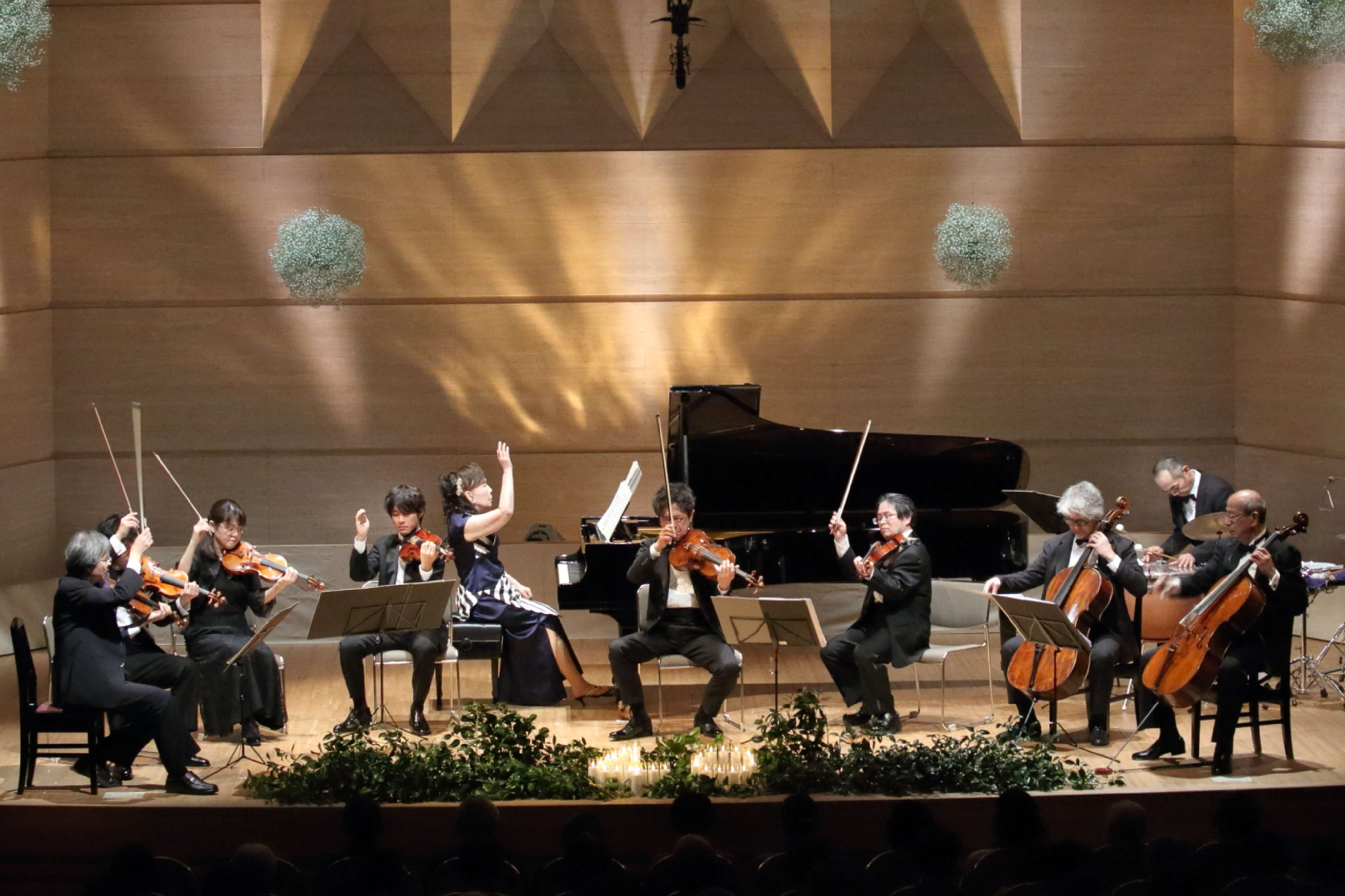 木全利行（Vn.）大倉彰人（Vn.）嶋田慶子（Vn.）松本陽輝（Vn.）佐々木伃利子（Pf.）飛澤浩人（Va.）松実健太（Va.）藤村俊介（Vc.）小川剛一郎（Vc.）長谷川裕祐（Perc.）