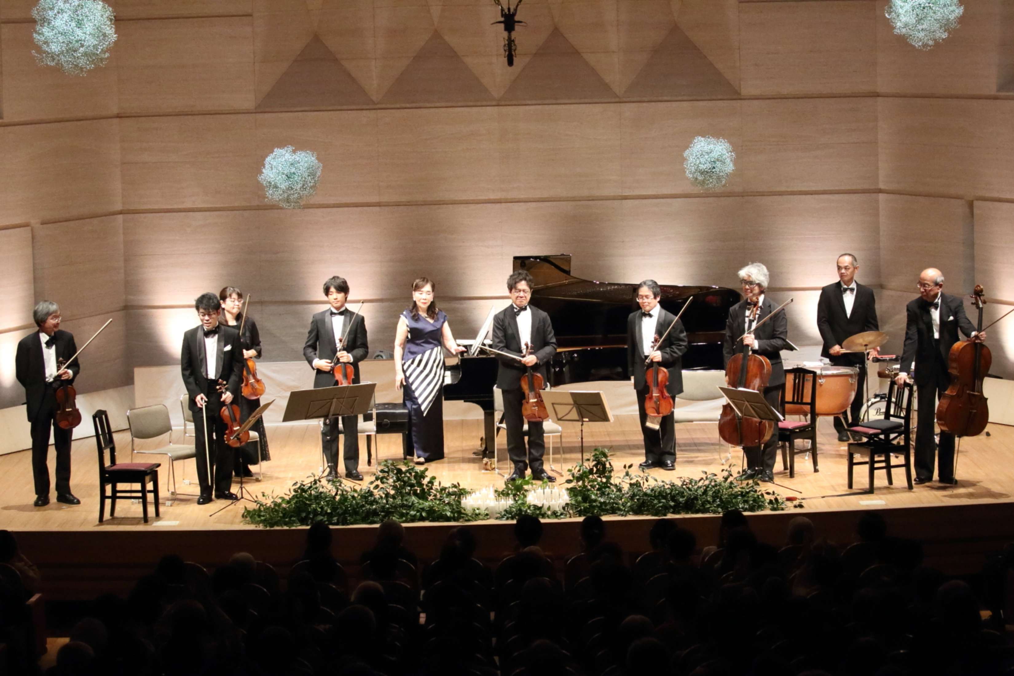 アンコール後、全員で立礼